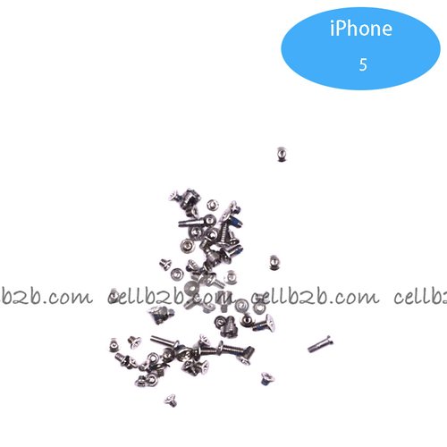 Juego Completo de Tornillos para iPhone 5G Blanco