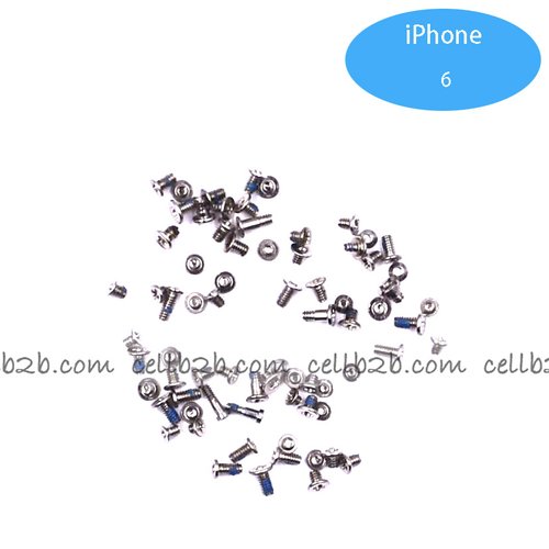 Juego Completo de Tornillos para iPhone 6G Dorado