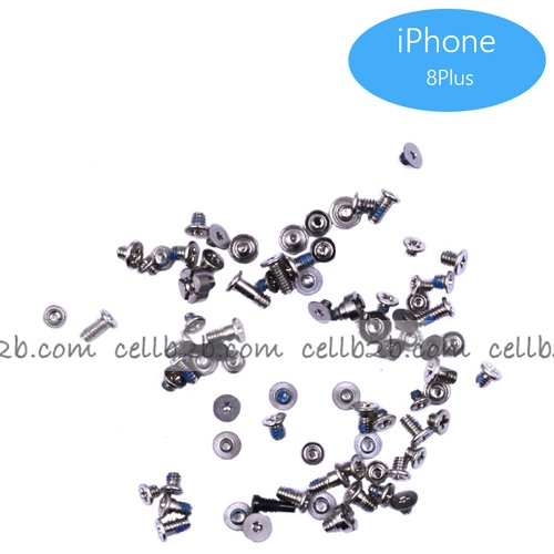 Juego Completo de Tornillos para iPhone 8G Plus Negro