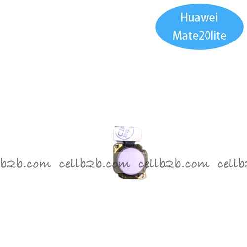 Lector de huella para Huawei Y9 2018/ Y9 2019/ Honor View 10 Lite/ Mate 20 Lite/ Honor Play/ Honor 10 Lite/ P30 Lite/ P Smart 2019 Lila