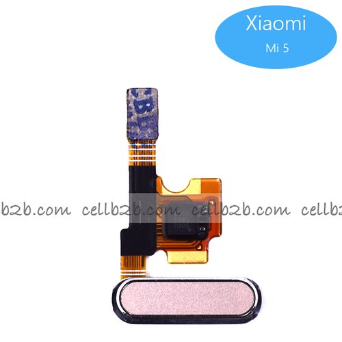 Lector de Huella para Xiaomi Mi 5 Rosa