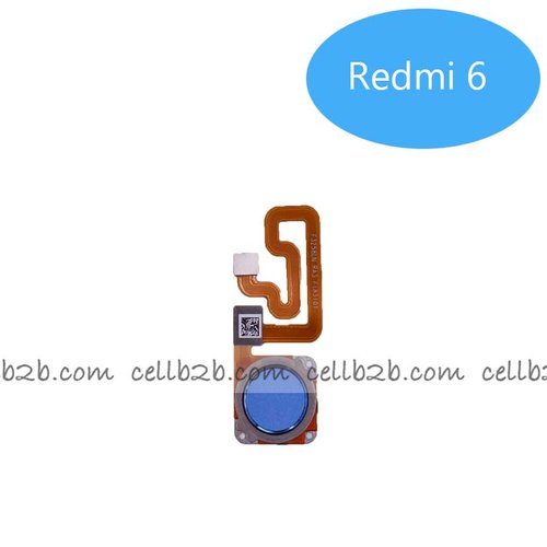 Lector de Huella para Xiaomi Redmi 6 Azul