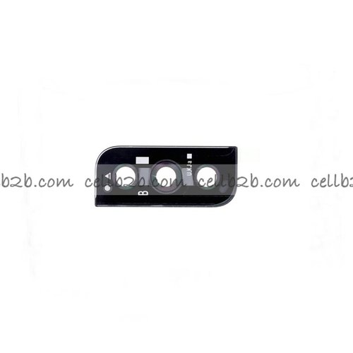 Cristal Cámara + Marco para Samsung S22 5G S901B / S22 Plus 5G S906B Negro