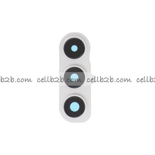 Cristal Cámara + Marco para Samsung S24 FE 5G S721B Plateado / Gris / blanco