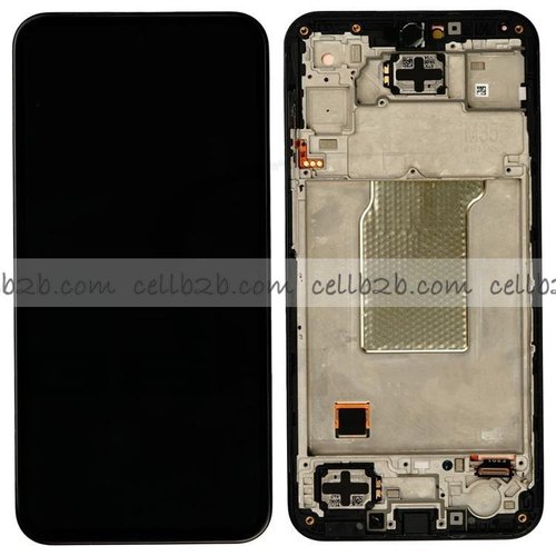 *Pantalla Samsung Galaxy M35 5G M356 Negra Con Marco Completa Original SERVICE PACK