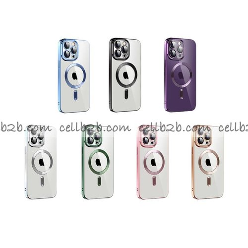Funda Marco Cromado Con Magsafe para iPhone 15 Pro 6.1