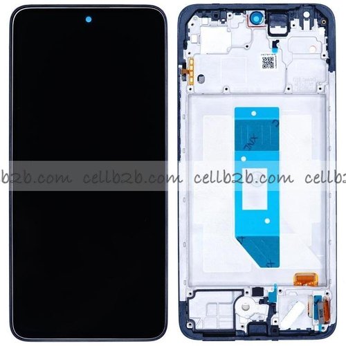 *Original Pantalla Xiaomi Redmi Note 14 4G (Big Cover) CON MARCO LCD+Táctil Negra Completa Version Europea