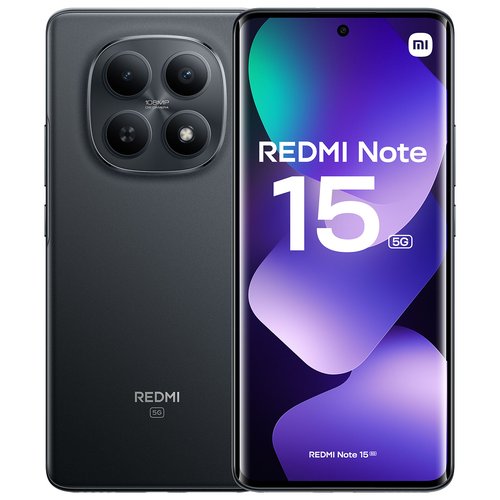 *Móvil Xiaomi Redmi Note 15 5G 8+256GB Negro