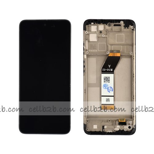 Original Pantalla Xiaomi Redmi 10 2021 Negra con Marco Completa LCD+Táctil