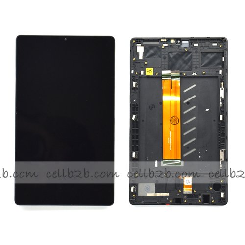 Original Pantalla Samsung Tab A7 Lite 8.7 WiFi T220 Negra CON MARCO Completa LCD+Tactil