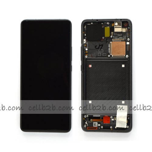*Pantalla Xiaomi Mi 11 Ultra Negra Con Marco Completa LCD+Táctil SERVICE PACK