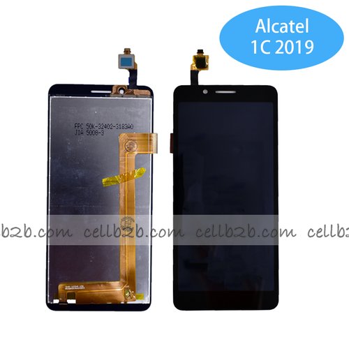 Original Pantalla Alcatel 1C 2019 Negra Completa LCD+Táctil