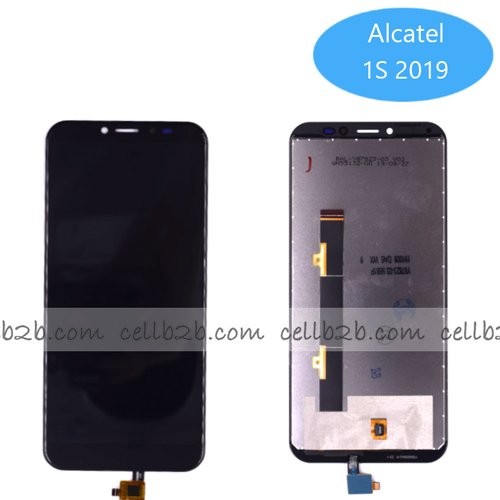 Original Pantalla Alcatel 1s 2019 Negra Completa LCD+Táctil