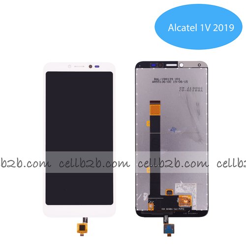 Original Pantalla Alcatel 1V 2019 Blanca Completa LCD+Táctil