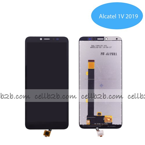 Original Pantalla Alcatel 1V 2019 Negra Completa LCD+Táctil