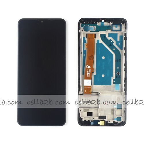 Original Pantalla Alcatel 3X 2019 OT5048 Negra CON MARCO Completa LCD+Táctil