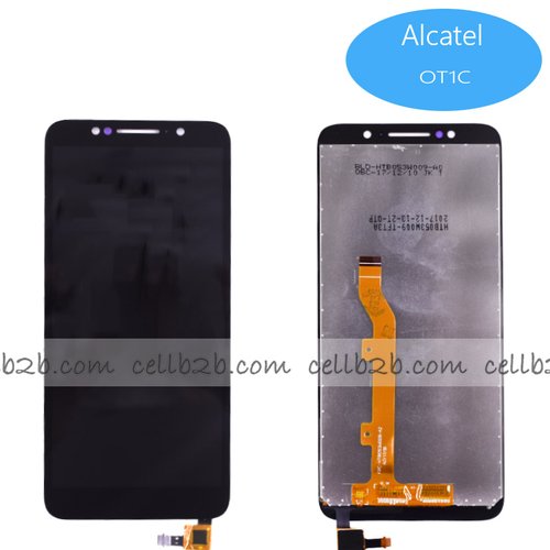 Original Pantalla Alcatel OT 1C Negra Completa LCD+Táctil