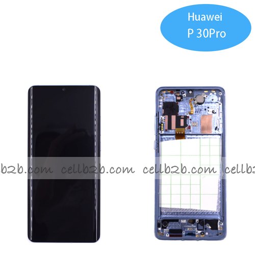 Original Pantalla Huawei P30 Pro Azul con Marco Completa LCD+Táctil