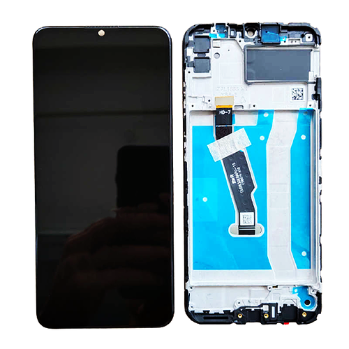 Original Pantalla Huawei Y6P 2020 / Y6 Prime 2020 / Enjoy 10E / Honor 9A Negra CON MARCO Completa LCD+Táctil