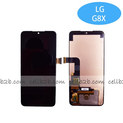 Original Pantalla LG G8X Negro Completa LCD+Táctil