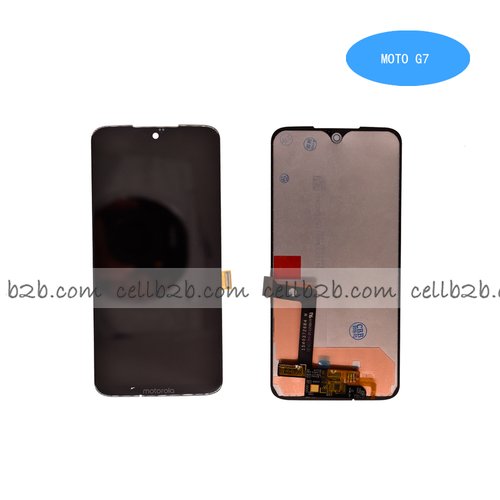 Original Pantalla Motorola Moto G7 Negra Completa LCD+Táctil