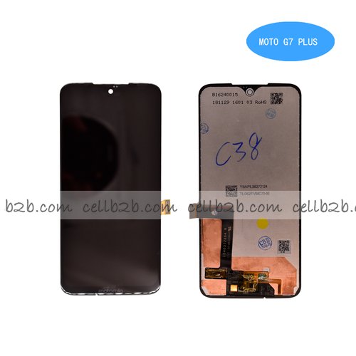 Original Pantalla Motorola Moto G7 Plus Negra Completa LCD+Táctil