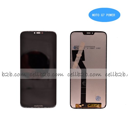 Original Pantalla Motorola Moto G7 Power Negra Completa LCD+Táctil