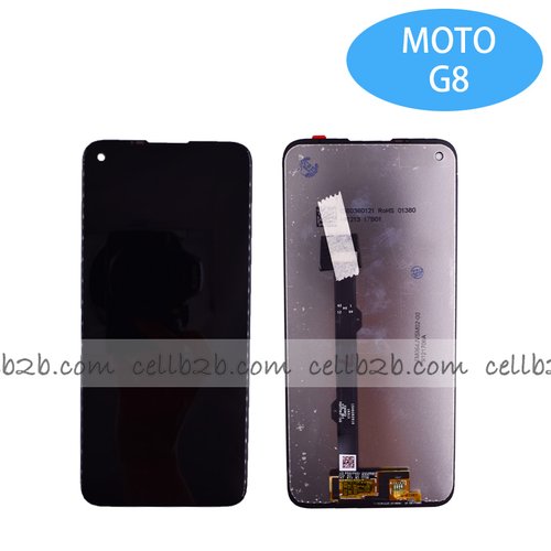 Original Pantalla Motorola Moto G8 Negra Completa LCD+Táctil