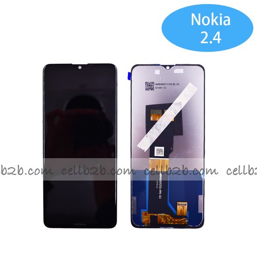 Original Pantalla Nokia 2.4 Negra Completa LCD+Táctil