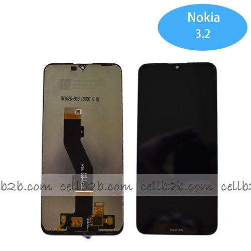 Original Pantalla Nokia 3.2 Negra LCD+Táctil Completa
