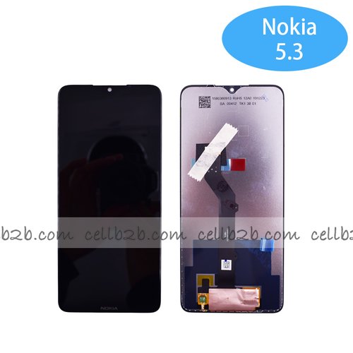 Original Pantalla Nokia 5.3 Negra Completa LCD+Táctil