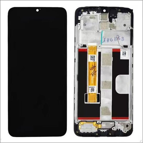 Original Pantalla OPPO A5 2020 Negra CON MARCO Completa LCD+Táctil