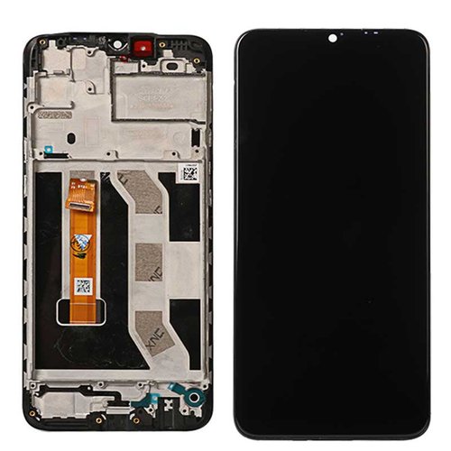 Original Pantalla Realme C3 Negro CON MARCO Completa LCD+Táctil