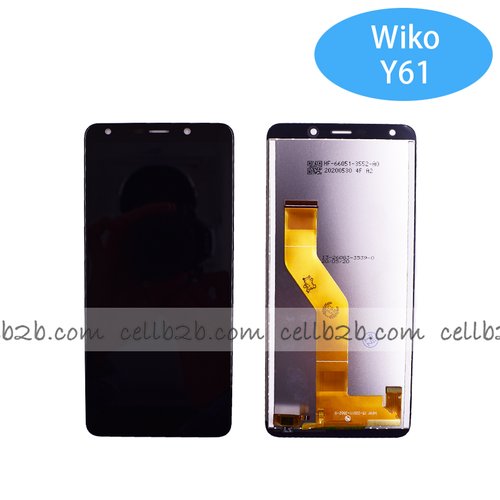 Original Pantalla Wiko Y61 Negra Completa LCD+Táctil