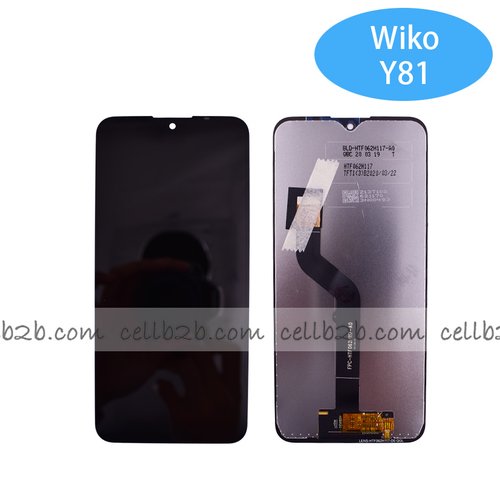 Original Pantalla Wiko Y81 Negra Completa LCD+Táctil