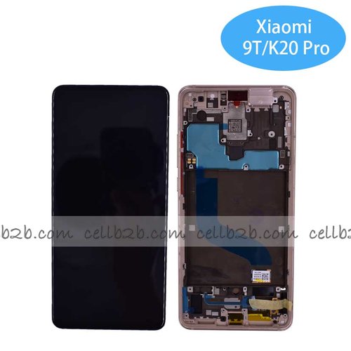 Original Pantalla Xiaomi Mi 9T/ Mi 9T Pro/ K20/ K20 Pro Dorada con Marco Completa Tactil+LCD