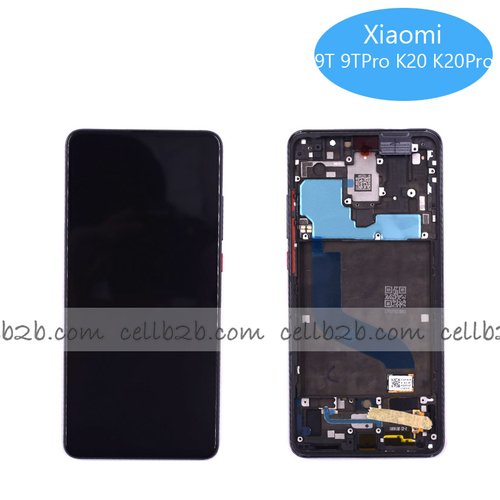 Original Pantalla Xiaomi Mi 9T/ Mi 9T Pro/ K20/ K20 Pro Negra con Marco Completa Tactil+LCD