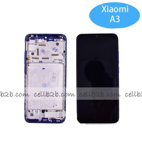 Original pantalla XIAOMI Mi A3 / CC9E con Marco Azul