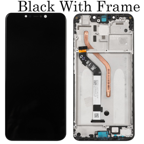 Original Pantalla Xiaomi Pocophone F1 Negra CON MARCO Completa LCD+Táctil