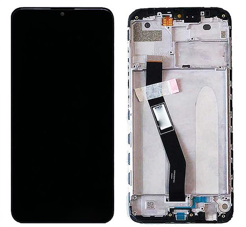 Original Pantalla Xiaomi Redmi 8/ 8A Negra CON MARCO Completa Tactil+LCD