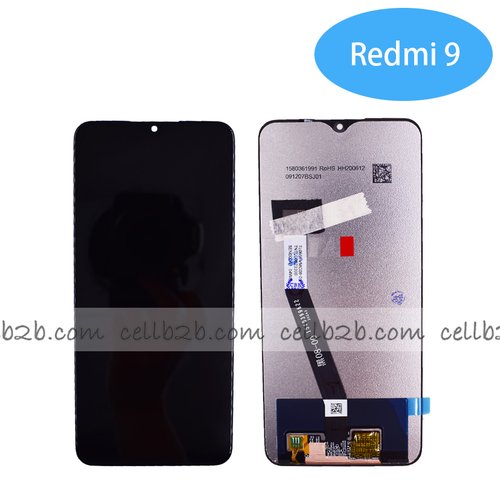 Original Pantalla Xiaomi Redmi 9 Negra Completa LCD+Táctil
