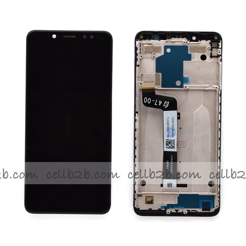 Original Pantalla Xiaomi Redmi Note 5 / Note 5 Pro Negra con Marco Completa LCD+Táctil