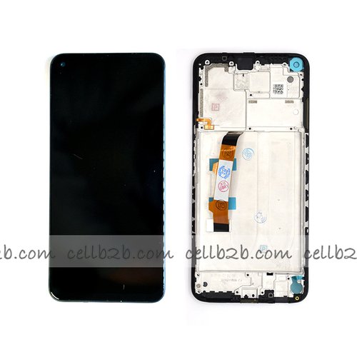 Original Pantalla Xiaomi Redmi Note 9 5G / Redmi Note 9T Negra con Marco Completa LCD+Táctil