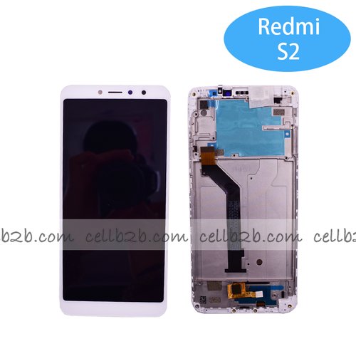 Original Pantalla Xiaomi Redmi S2 Blanca con Marco Completa LCD+Táctil
