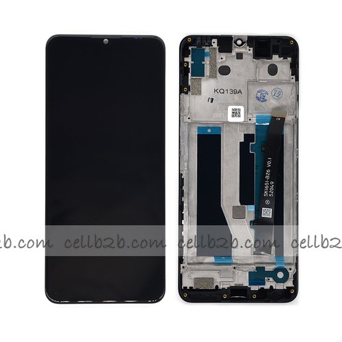 Original Pantalla ZTE A71 Con Marco Negra Completa LCD+Táctil