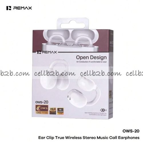 Remax OWS-20 Auriculares Inarambricos con Clip para Oreja