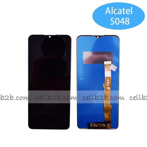 Original Reparada Pantalla Alcatel 3X 2019 Negra Completa LCD+Táctil