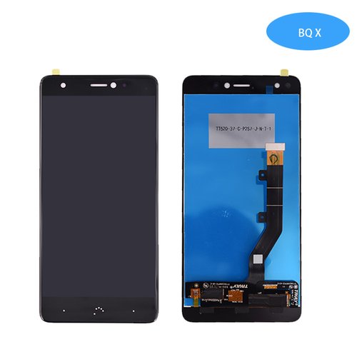 Pantalla BQ X/X Pro Negra Completa LCD+Táctil