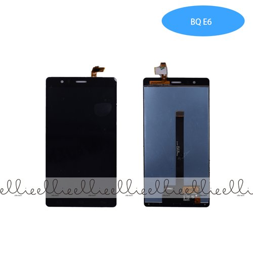 Pantalla BQ E6 Completa LCD+Táctil Negro