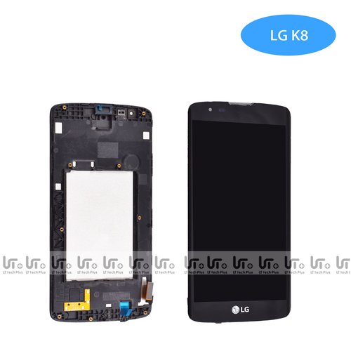 Pantalla Original LG K8 Negro Con Marco Completa LCD+Táctil